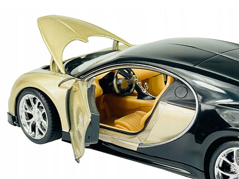 Welly Bugatti Chiron 1:24 zlato-černé